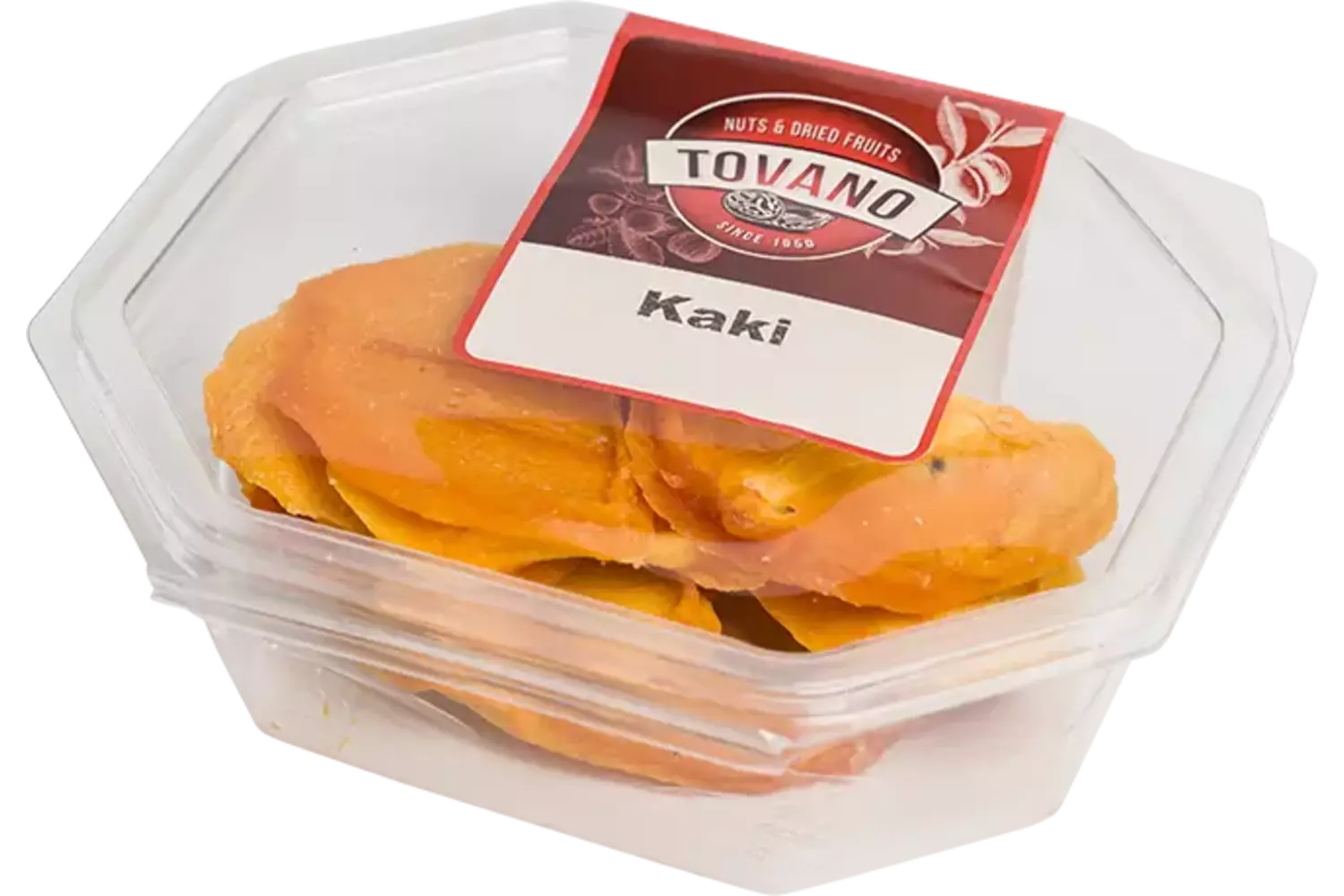 Kaki fruit gedroogd 80gr stuk 1